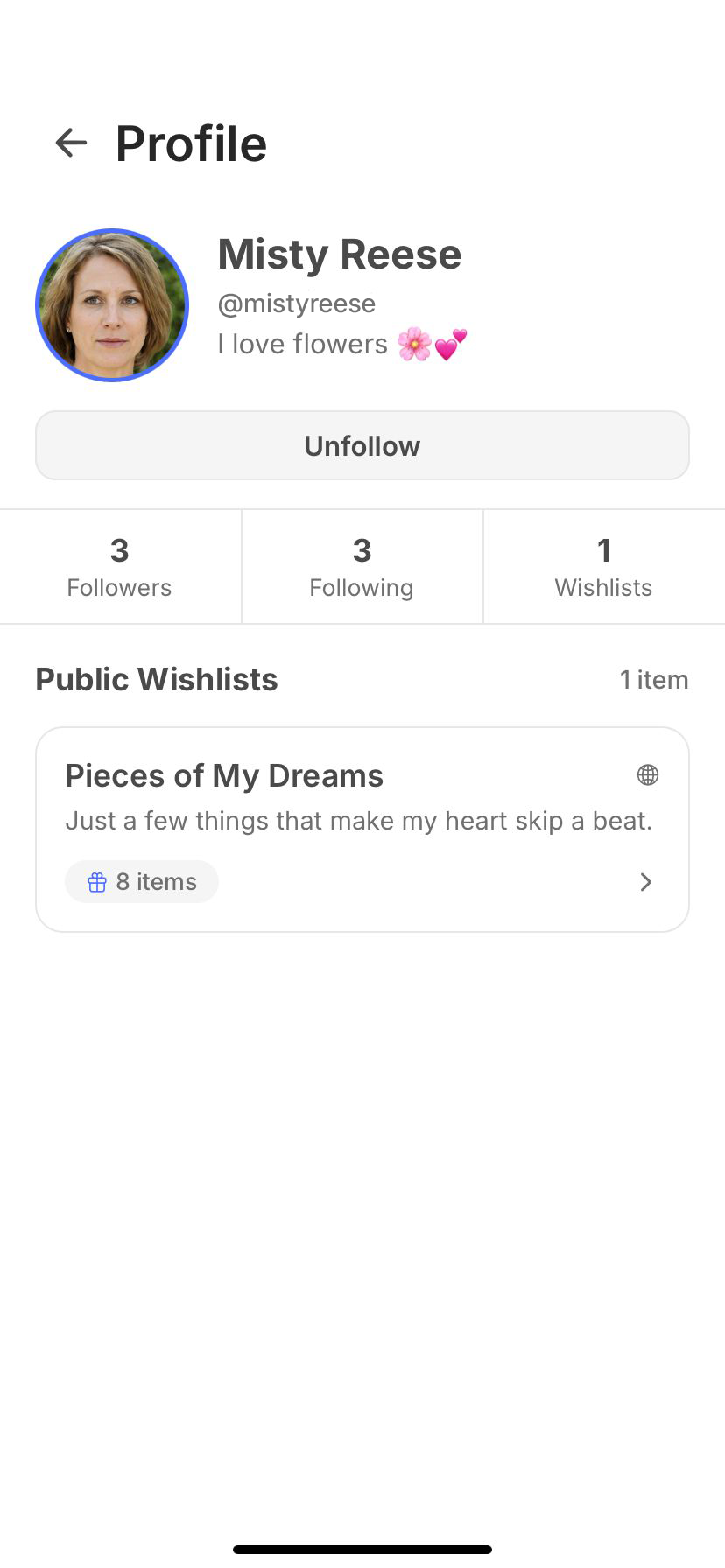 User Profile